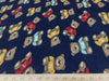 Premium Anti-Pill Teddy Bears On Blue Fleece 298