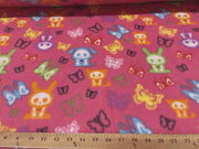 Anti-Pill Skelanimals  Fleece 434