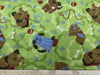 Premium Anti-Pill Funny Dogs Green 502