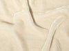 Plush Silk Velvet 54" Wide IVORY "PIECE MEASURES 33 INCHES"