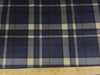 Anti-Pill Blue Plaid Fleece 715
