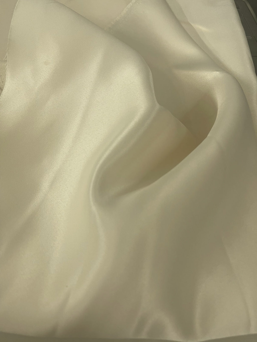 Dull Bridal Satin/Lamour Satin (peau de soie) BUTTER