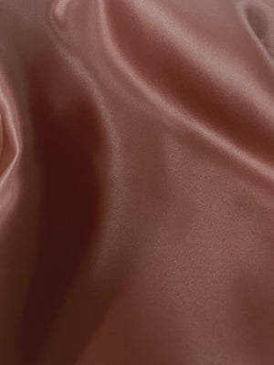 Dull Bridal Satin/Lamour Satin (peau de soie) DARK RUST