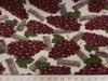 Premium Anti-Pill Burgundy Merlot Grapes Wine Corks Fleece A53
