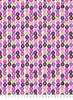 Anti-Pill American Greetings Snowflakes Purple Pink Fleece 506
