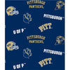 Anti-Pill Pittsburgh University Fleece B133 "LAST PIECE MEASURES 2 YARDS"