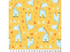 Anti-Pill Zebra Parade Gold By Cathy Loo Fleece 662