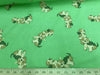 Dogs Green Flannel