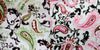 SWATCHES Paisley Minky Cuddle Fur