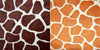 SWATCHES Giraffe Minky Cuddle Fur