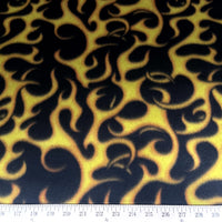 Black Flames Fleece