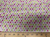 Polka Dot Charmeuse Satin Hot Pink Jade SP-3 "LAST PIECE MEASURES 2 YARDS 29 INCHES"