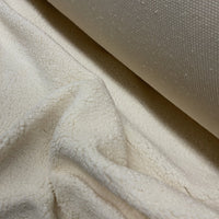 Minky Sherpa Lambs Wool Ivory