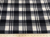 Anti-Pill Buffalo Plaid Black Off-White Gray Fleece NF-5
