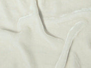 Plush Silk Velvet 54" Wide OFF WHITE