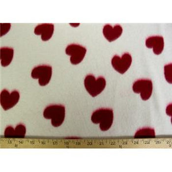 Red Hearts Fleece 189