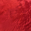 Stretch Ultra Soft Cuddle Fur 1/8" Pile RED "FLAWED CRUSHED PILE LAST PIECE MEASURES 2 YARDS"
