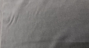 100% Cotton Med Weight Velvet SILVER GRAY