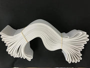 1 Yard White 1-1/2" Elastic