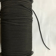 5 Yard Bundle Black 1/8" Elastic