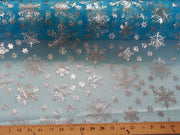 SWATCHES Snowflake Organza