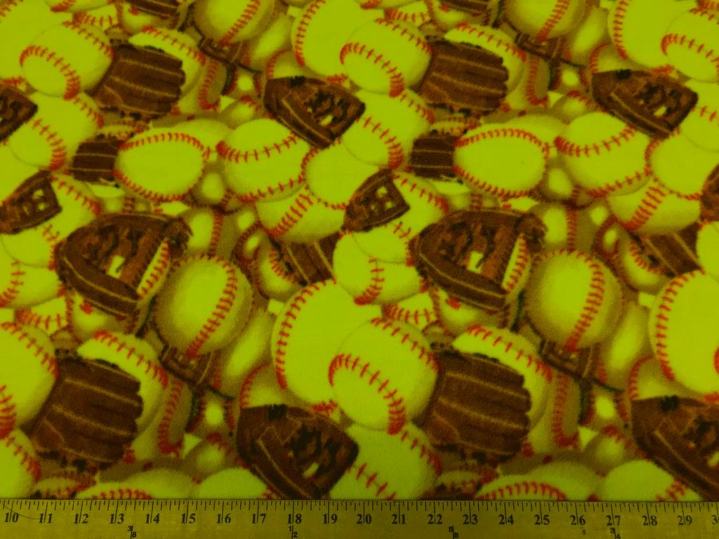 Anti-Pill Softballs Gloves Fleece 252