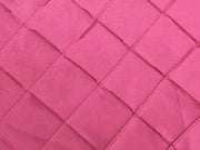 Taffeta Diamond Pintuck FUCHSIA 2"