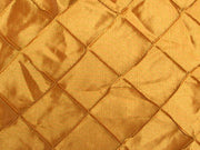 Taffeta Diamond Pintuck GOLD 2"