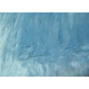 Long Pile Shaggy Fur BABY BLUE