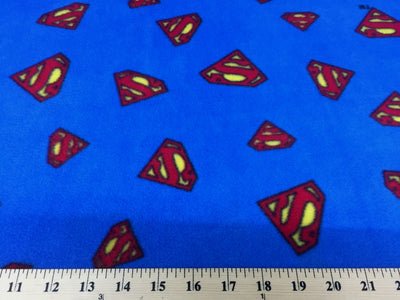 Anti-Pill Superman Shield Fleece 401
