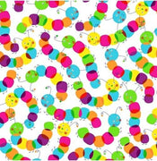 Premium Anti-Pill Caterpillars Fleece 489