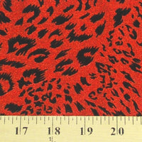 Flocking Foil Spandex RED CAT