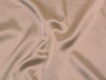 Crepe Back Satin Champagne