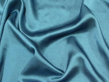Crepe Back Satin Teal 55 YARD ROLL