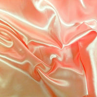 Charmeuse Silky Satin 58 Inch Width CORAL