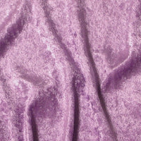 Crushed Panne Velour Velvet Lilac