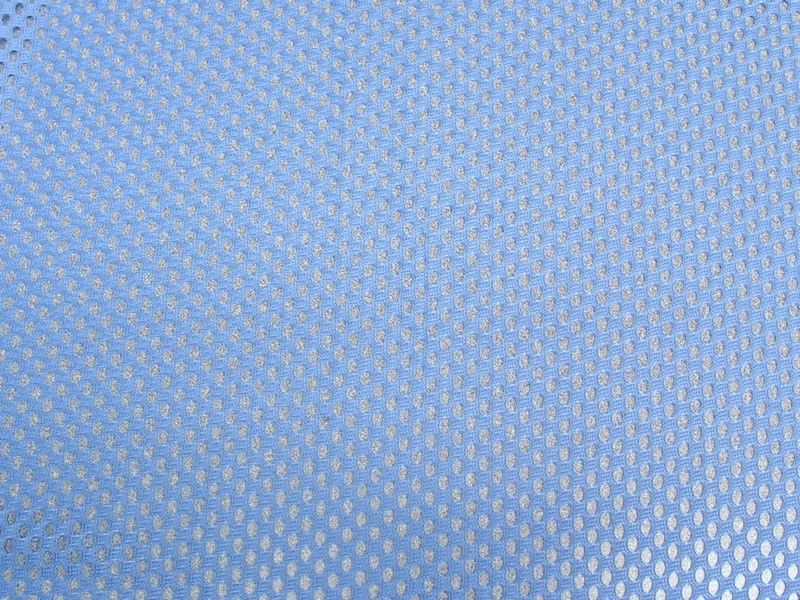 SyFabrics Sports Football Jersey mesh Fabric 58 inches Wide White