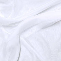 Voile 120" Wide Sheer Fire Retardant NFPA 701 White VL-1