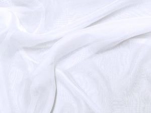 Voile 120" Wide Sheer Fire Retardant NFPA 701 White VL-1