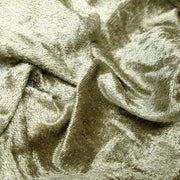 Crushed Panne Velour Velvet Taupe Passes NFTA-701 and Small Scale 19 Flammability Tests