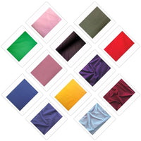 SWATCHES Poly/Cotton Broad Cloth Solids