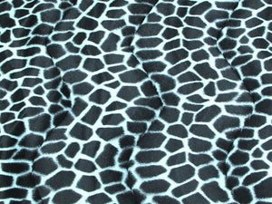 Giraffe Spots Velboa Fur