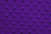 Minky Dimple Dot Fur PURPLE