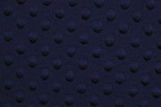 Minky Dimple Dot Fur NAVY BLUE