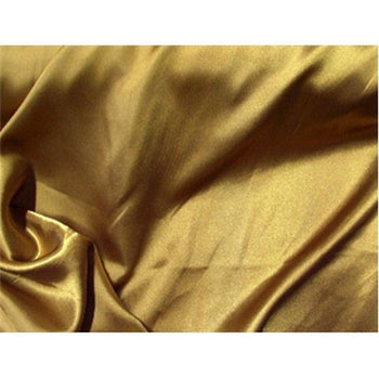 Charmeuse Silky Satin 58 Inch Width DARK GOLD