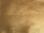 Upholstery Metallic Faux Leather Copper "LAST PIECE MEASURES 33 INCHES"