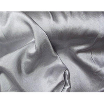 Charmeuse Silky Satin 58 Inch Width SILVER