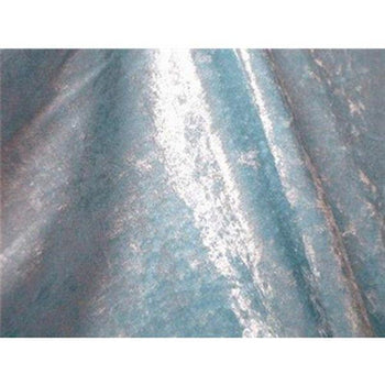 Crushed Panne Velour Velvet Baby Blue Passes NFTA-701 and Small Scale 19 Flammability Tests