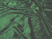 Crushed Panne Velour Velvet Hunter Green Passes NFTA-701 and Small Scale 19 Flammability Tests