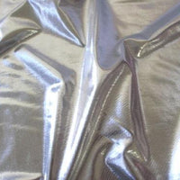 Metallic Spandex Silver